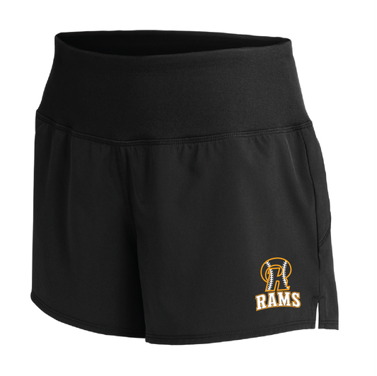 Rams Fastpitch Womens's Running Shorts