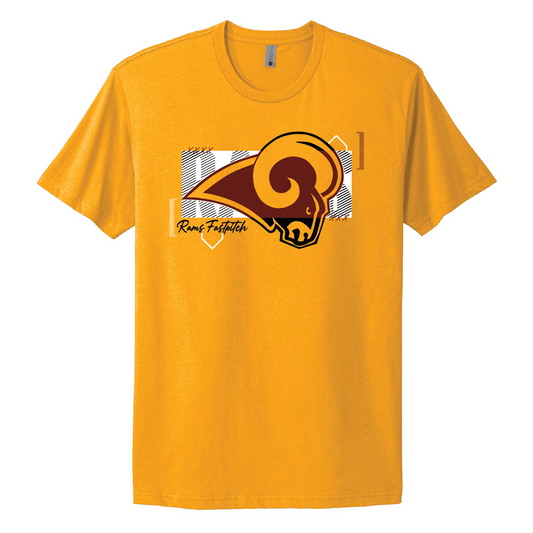 Rams Fastpitch Schoolyard Unisex Tee