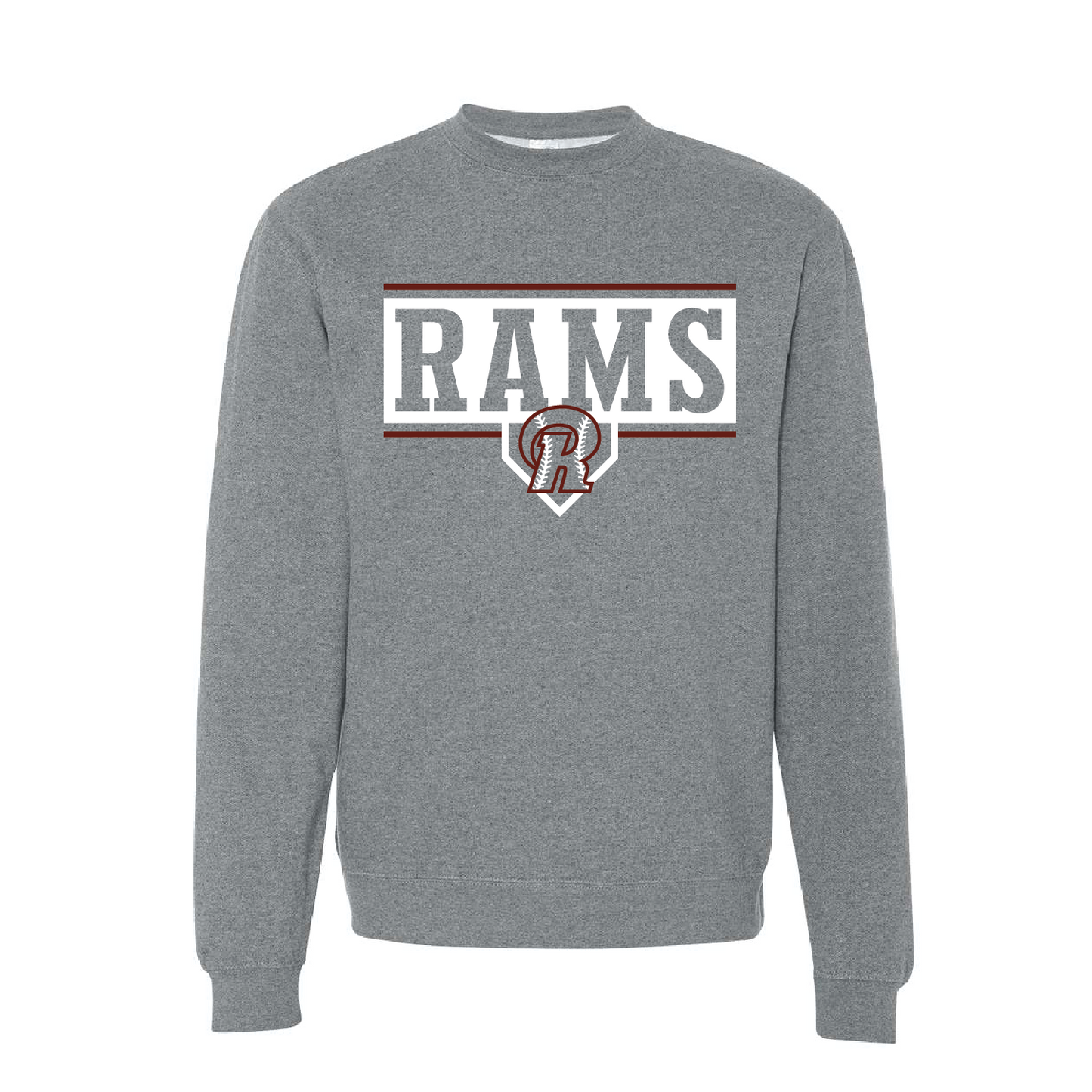 Rams Fastpitch Unisex Crewneck Sweatshirt