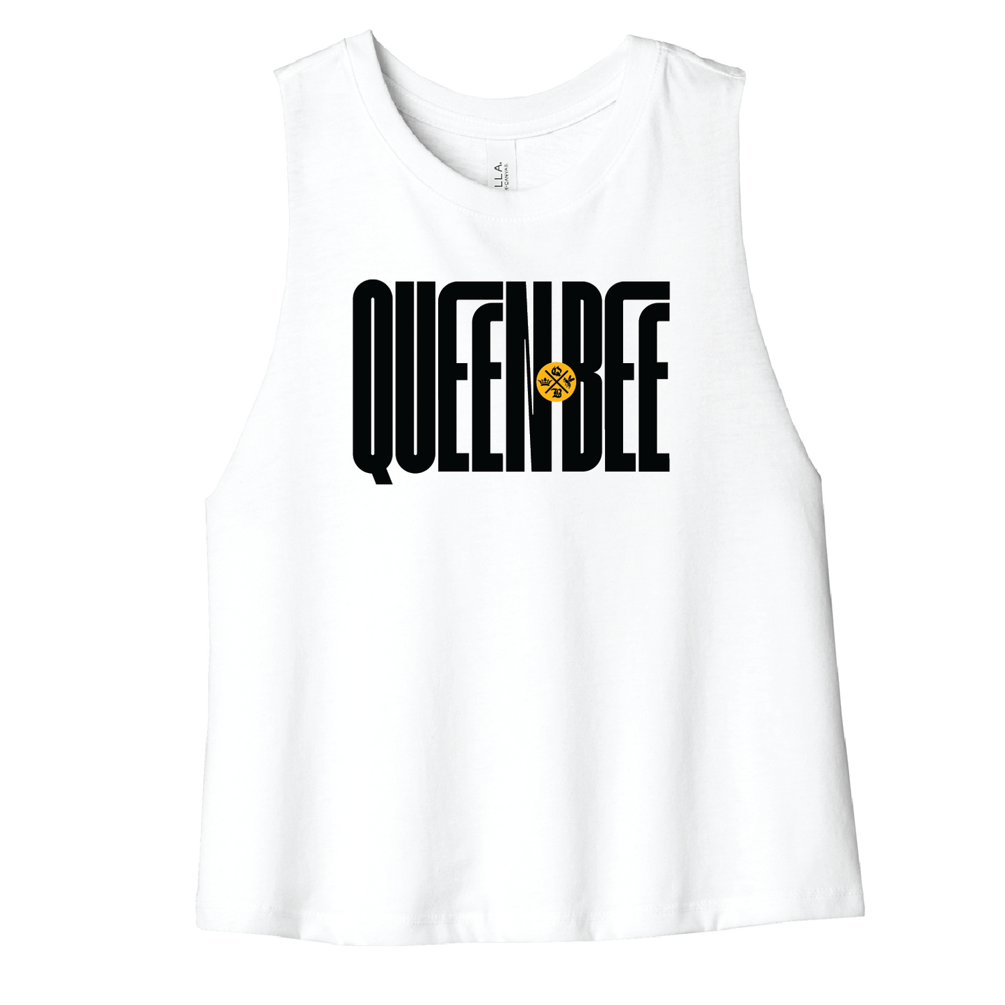 Queen Bee Cropped Women's Tank