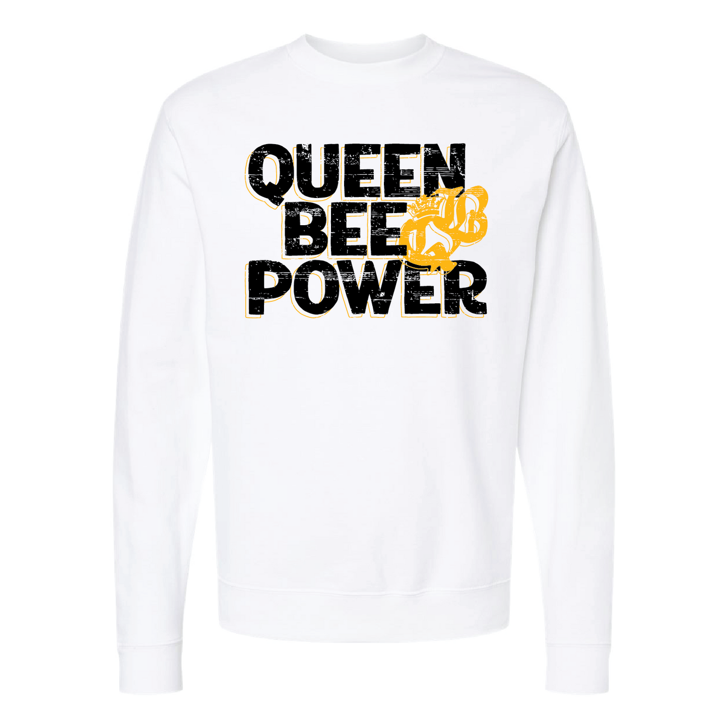 Queen Bee Power Unisex Crewneck Sweatshirt