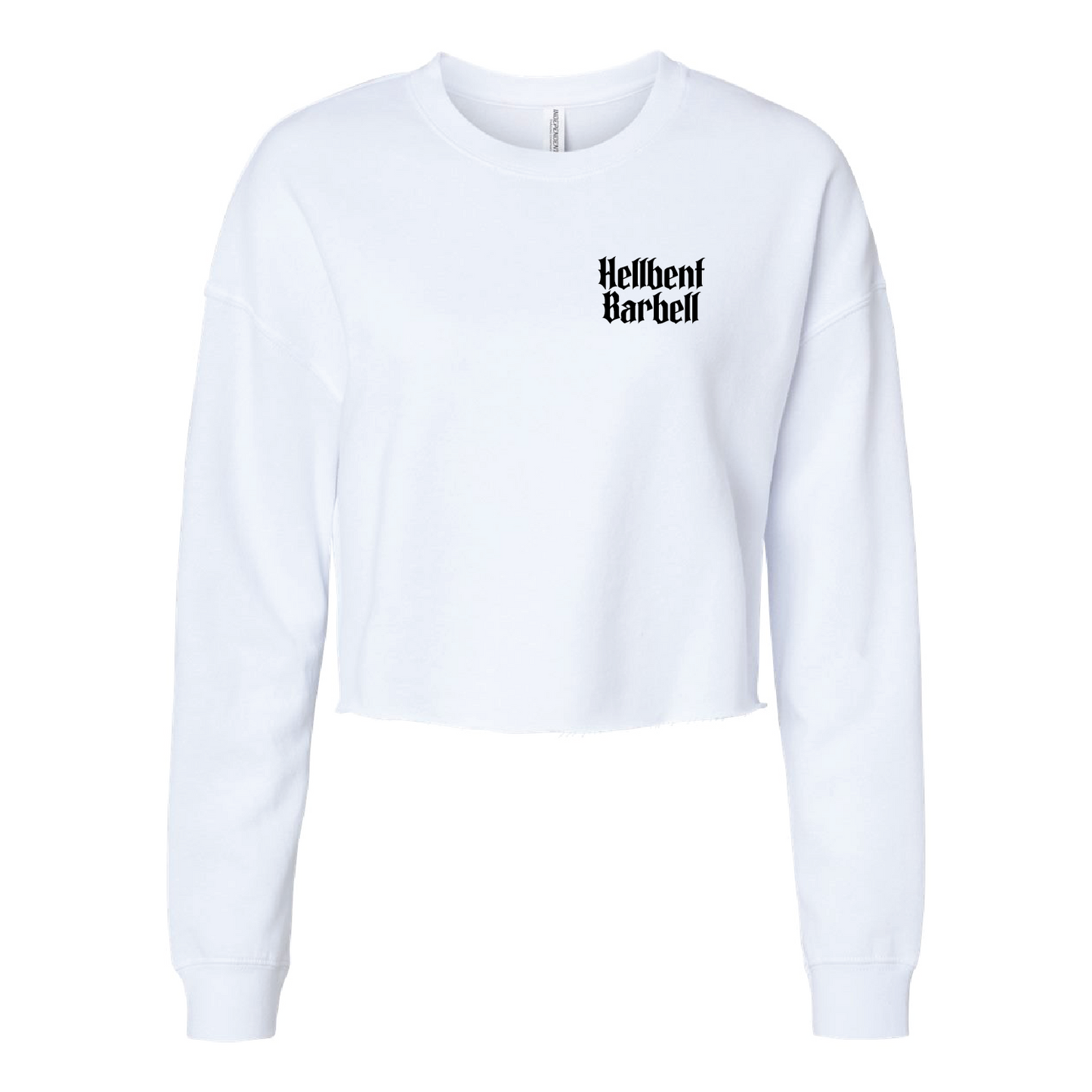 Made In Hell Womens's Crop Sweatshirt